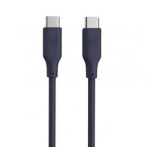 Evelatus USB C to USB C силиконовый кабель 1.2M 60W / 20V3A синий