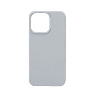 Connect Apple iPhone 15 Pro Premium Magsafe Soft Touch Silicone Case New Function Grey Blue