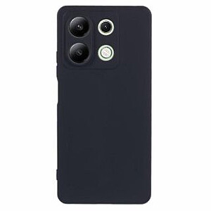 Prijunkite Xiaomi Redmi Note 13 4G Premium kokybės minkštos tekstūros silikono dėklą juodą