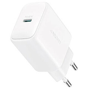 Joyroom EU Plug PD 20W Fast Charger Type-C Charger White