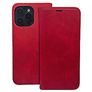 iLike Samsung Galaxy A35 5G Smart Suede case Red