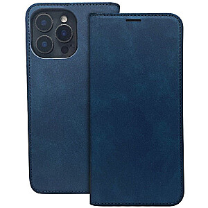 iLike Samsung Galaxy A35 5G Smart Suede case Navy Blue