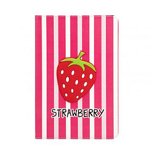 iLike Galaxy Tab A9 Plus 11 Tablet Case Design SM-X210/SM-X215/SM-X216 Strawberry