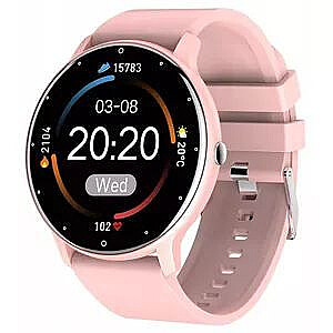 iWear 2023 Pro Super Slim Smart&amp;Fit Watch 1.3'' HD IPS Media control / HR / Blood pressure Pink