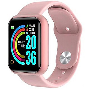 iWear M8 Smart&amp;Fit Watch with Full Touch 1.3'' IPS Media control / HR / Blood pressure / Social Pink