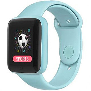 iWear M7 Smart&amp;Fit Watch with Full Touch 1.3'' IPS Media control / HR / Blood pressure / Social Light Blue