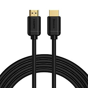 Кабель Baseus HDMI, 3 м, 4K, 60 Гц, прочные разъемы «папа»/папа, 4K, 60 Гц, 3D HDR ARC, 18 Гбит/с, черный