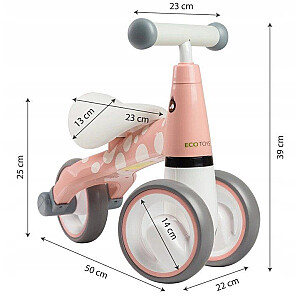 Детский велосипед "Flamingo" Ecotoys