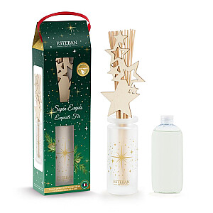 CHRISTMAS EDITION2024 EXQUISITE FIR TELPU AROMATIZATORA KOMPLEKTS 100ML, 16 KOCIŅI, ESTEBAN