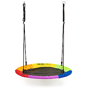 Sūpynės vaikams - gandro lizdas 100cm ECOTOYS Multicolor