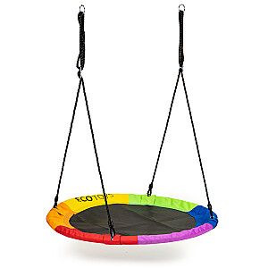 Sūpynės vaikams - gandro lizdas 100cm ECOTOYS Multicolor