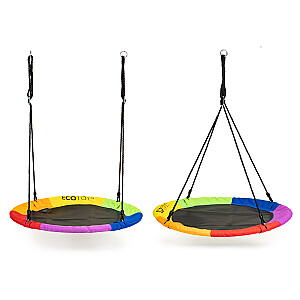 Sūpynės vaikams - gandro lizdas 100cm ECOTOYS Multicolor