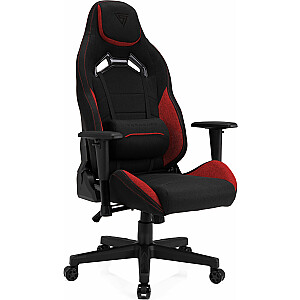 SENSE7 krēsls melnā-sarkanā krāsā no avangarda auduma