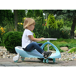 Wiggle car ride-on toy LED wheels blue ECOTOYS