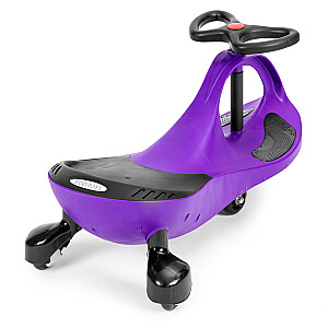 Wiggle car ride-on toy LED wheels purple ECOTOYS