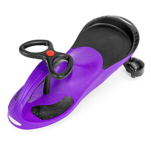 Wiggle car ride-on toy LED wheels purple ECOTOYS