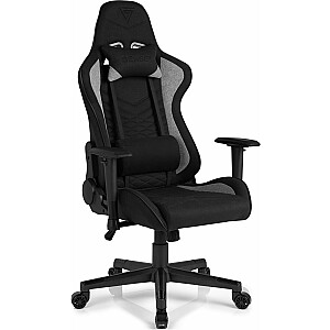 Кресло SENSE7 Spellcaster из черно-серой ткани