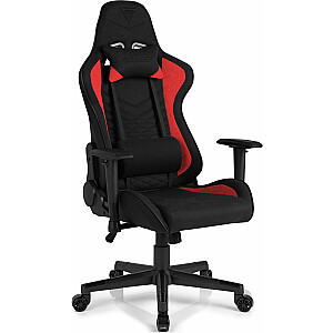 SENSE7 Spellcaster krēsls melnā un sarkanā audumā