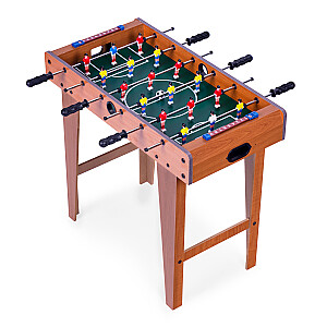 Stalo futbolas 69x35 cm medinis stalo futbolo žaidimas ECOTOYS