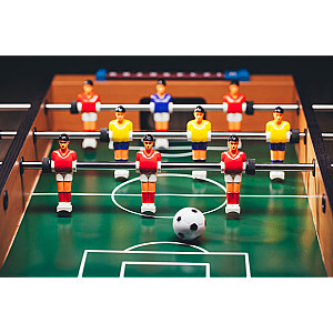 Stalo futbolas 69x35 cm medinis stalo futbolo žaidimas ECOTOYS