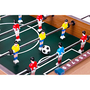 Stalo futbolas 69x35 cm medinis stalo futbolo žaidimas ECOTOYS