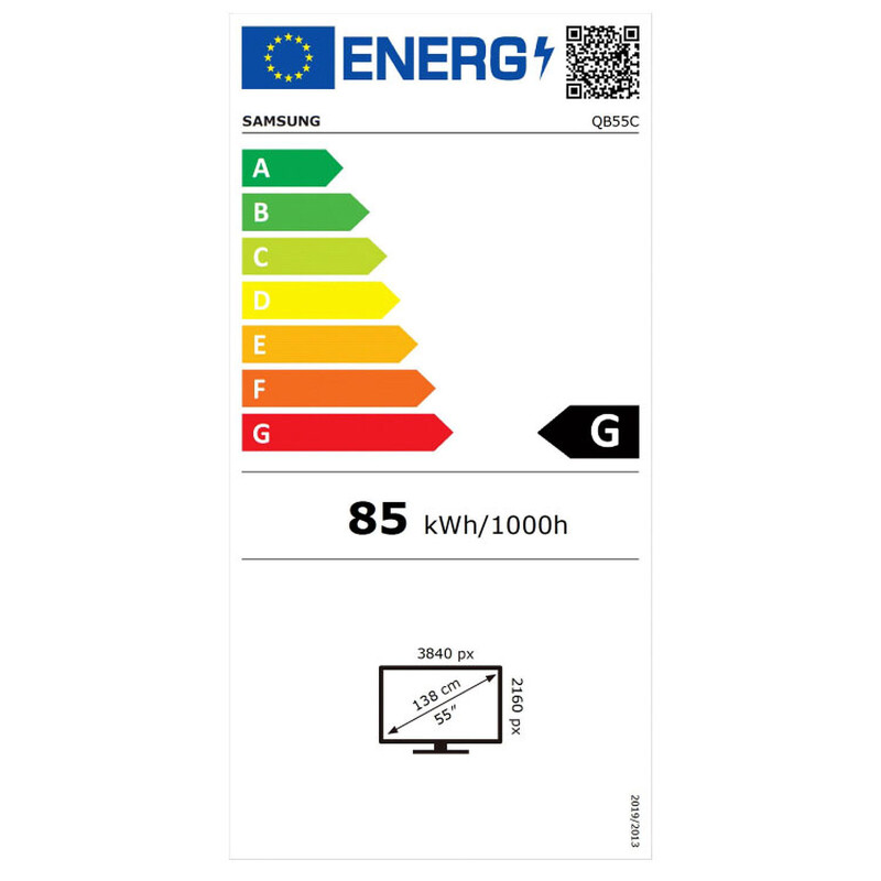 Samsung QB55C (LH55QBCEBGCXEN) Tizen 7, VXT