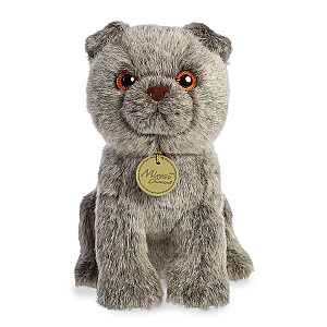 AURORA Miyoni Mīkstā rotaļlieta Scottish fold cat, 22 cm