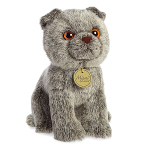 AURORA Miyoni Mīkstā rotaļlieta Scottish fold cat, 22 cm