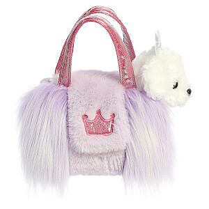 AURORA Fancy Pals Mīkstā rotaļlieta Dog in a bag, 20 cm