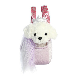 AURORA Fancy Pals Mīkstā rotaļlieta Dog in a bag, 20 cm