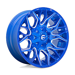 Fuel D770 Twitch Anodized Blue Milled 9x20 6x139.7 ET1 CB106,0 (PCD2: 6x135) 60° 1133 kg D77020909850 Fuel