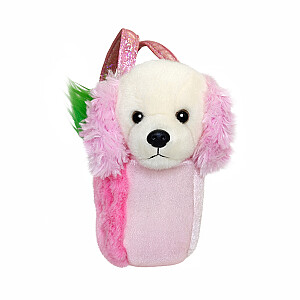 AURORA Fancy Pals Mīkstā rotaļlieta Strawberry poodle in a bag, 20 cm