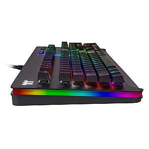 Level 20 RGB Черная игровая клавиатура Razer Green