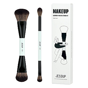 JESSUP SET Duo-End Brush rinkinys dviejų makiažo šepetėlių T502