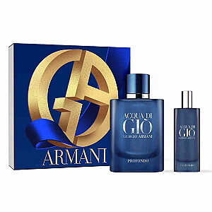 SET GIORGIO ARMANI Acqua di Gio Profondo EDP спрей 75мл + EDP спрей 15мл