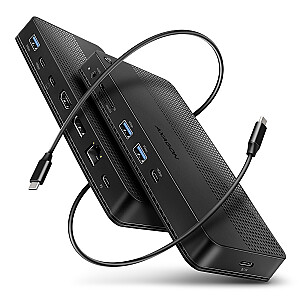 HMC-U4 Multi-port USB hub 12in1 USB 4.0 40Gbps LAN HDMI DP PD audio