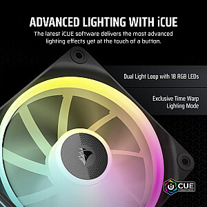 iCUE LINK LX120 RGB 120mm vienas ventilators