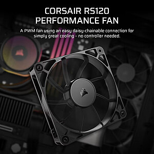 CORSAIR Löfter 120*120*25 RS120 PWM Единая упаковка