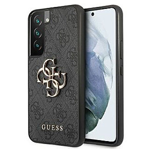 Guess Guess GUHCS22S4GMGGR S901 S22 szary/grey hardcase 4G Big Metal Logo