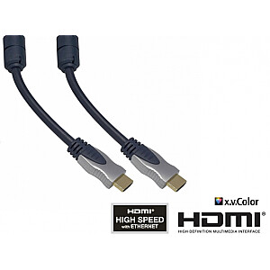 HDMI kabelis 4K, 3D, UHD, Ferrit 5 m