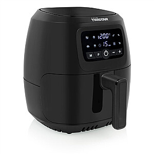 Tristar Digital Airfryer | FR-9008PR | Мощность 1500 Вт | Вместимость 4.2 л | Технология горячего воздуха | Черный