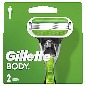 GILLETTE Body maināmie asmeņi depilatoram 2gab.