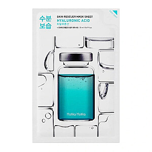 HOLIKA HOLIKA Skin Rescuer Mask Sheet Hyaluronic Acid mitrinoša maska ar hialuronskābi