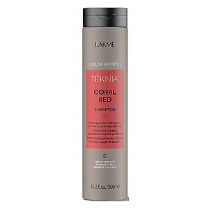 LAKME Teknia Refresh Coral Red Shampoo šampūns krāsotiem matiem sarkano toņu 300ml