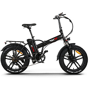 Складной электрический велосипед RKS 20 RSIII Pro черный матовый