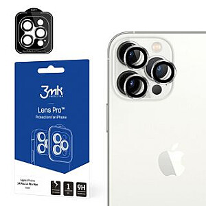 3MK iPhone 14 Pro/14 Pro Max - Objektyvo apsauga Pro Sidabrinė