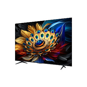 TCL C65 sērija C6 Smart TV QLED 4K 85" 85C655, audio Onkyo ar subwooferi, Dolby Vision - Atmos, Google TV
