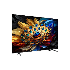 TCL C65 sērija C6 Smart TV QLED 4K 85" 85C655, audio Onkyo ar subwooferi, Dolby Vision - Atmos, Google TV