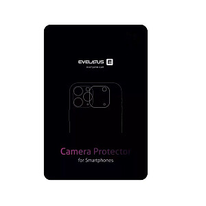 Evelatus Apple iPhone 13 Camera Lens Protector Armor Black