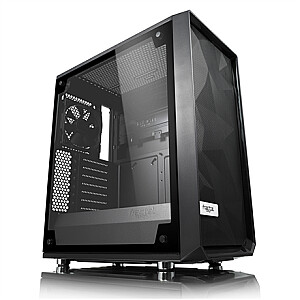 Fractal Design Meshify C FD-CA-MESH-C-BKO Боковое окно, Черный, ATX, Блок питания в комплекте Нет